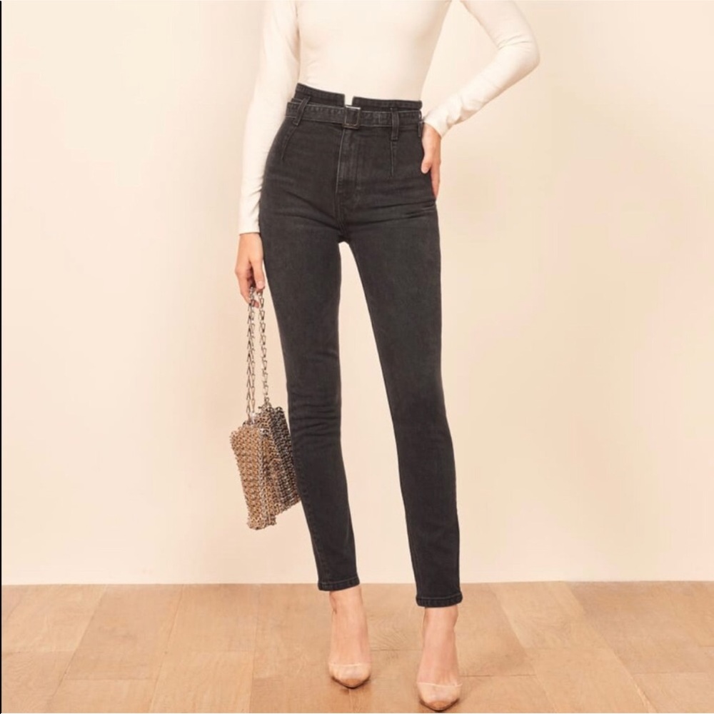 ⭐️Reformation Kayo High & Skinny in Erie Wash 25⭐️
